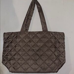Quilted Tote H&M Bag in Brown - Women's Carryall
